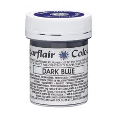 Sugarflair Chocolate Colourings - Dark Blue - 35g